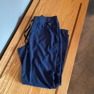 Calia warm ups size medium, navy blue